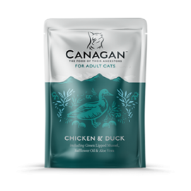 Canagan 雞肉&鴨肉 成貓 主食肉醬濕包 85g x 8包